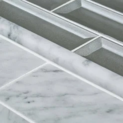 Silver Ingot 9.625 in. x 11.75 in. Interlocking Glossy Glass Mosaic Tile (7.854 sq. ft./Case) by Jeffrey Court -The Elite Tile Sales Store silver jeffrey court glass tile 96782 a0 1000