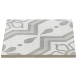 Sintra Silver Sky Encaustic 9 in. x 9 in. x 10mm Mate Porcelain Floor and Wall Tile (20 pieces / 10.65 sq. ft. / box) by Ivy Hill Tile -The Elite Tile Sales Store silver sky ivy hill tile porcelain tile ext3rd101333 1f 1000