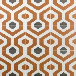 Anabella Soumaya 9 in. x 9 in. Matte Porcelain Floor and Wall Tile (10.76 sq. ft. / box) by Ivy Hill Tile