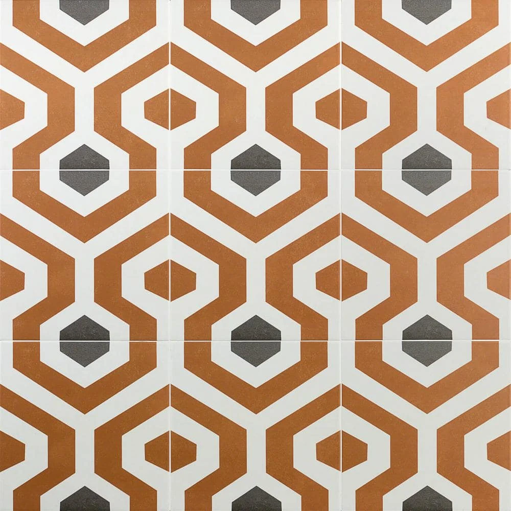 Anabella Soumaya 9 in. x 9 in. Matte Porcelain Floor and Wall Tile (10.76 sq. ft. / box) by Ivy Hill Tile 3 Anabella Soumaya 9 in. x 9 in. Matte Porcelain Floor and Wall Tile (10.76 sq. ft. / box) by Ivy Hill Tile