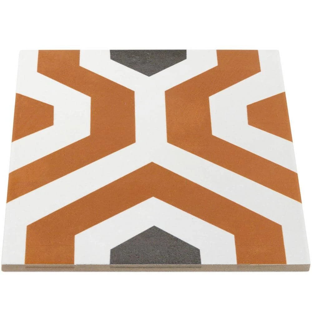 Anabella Soumaya 9 in. x 9 in. Matte Porcelain Floor and Wall Tile (10.76 sq. ft. / box) by Ivy Hill Tile 8 Anabella Soumaya 9 in. x 9 in. Matte Porcelain Floor and Wall Tile (10.76 sq. ft. / box) by Ivy Hill Tile - Image 6