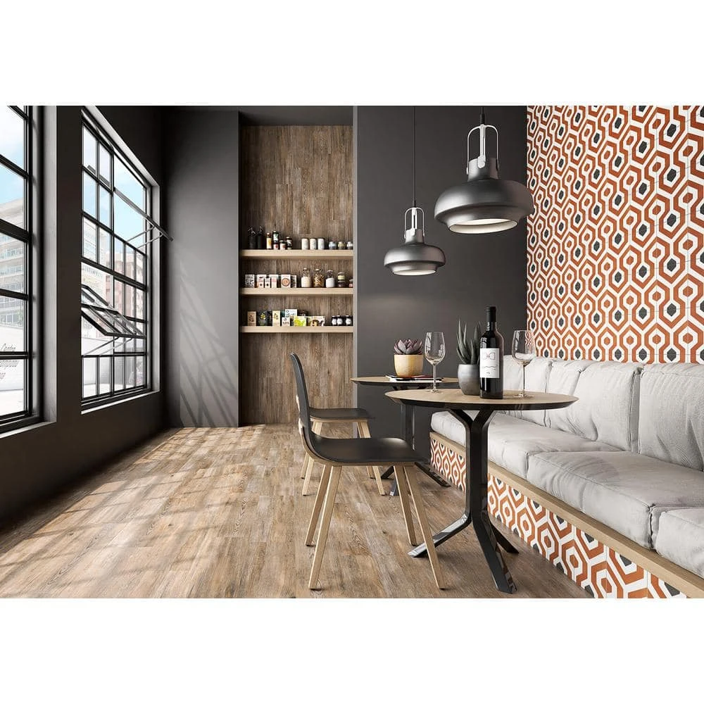 Anabella Soumaya 9 in. x 9 in. Matte Porcelain Floor and Wall Tile (10.76 sq. ft. / box) by Ivy Hill Tile 4 Anabella Soumaya 9 in. x 9 in. Matte Porcelain Floor and Wall Tile (10.76 sq. ft. / box) by Ivy Hill Tile - Image 2