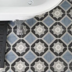 Castaic Starwood Blue 8 in. x 8 in. Matte Porcelain Floor and Wall Tile (12.91 sq. ft./Case) by Ivy Hill Tile -The Elite Tile Sales Store starwood blue ivy hill tile porcelain tile ext3rd105396 76 1000