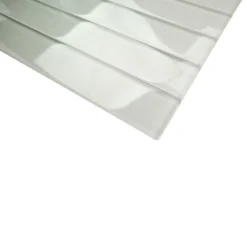 Contempo Vista Bright White 2 in. x 16 in. Polished Subway Glass Wall Tile by Ivy Hill Tile -The Elite Tile Sales Store super white ivy hill tile glass tile ext3rd101565 a0 1000