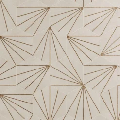Klyda Beams Taupe 12.6 in. x 14.5 in. Matte Hexagon Porcelain Floor and Wall Tile (10.51 sq. ft. / Case) by Ivy Hill Tile -The Elite Tile Sales Store taupe ivy hill tile porcelain tile ext3rd106093 fa 1000