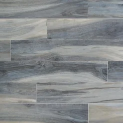 Rio Tiger Blue 8 in. x 48 in. 7.5mm Matte Porcelain Floor and Wall Tile (10.32 sq. ft. / 4 pieces/ case) by Ivy Hill Tile