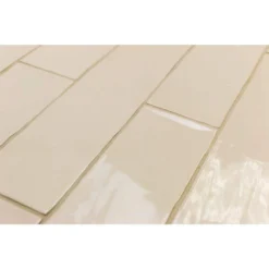 Catalina Vanilla 3 in. x 12 in. x 8 mm Polished Ceramic Subway Wall Tile (10.76 sq.ft./case) by Ivy Hill Tile -The Elite Tile Sales Store vanilla ivy hill tile ceramic tile ext3rd101706 76 1000