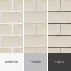 Catalina Vanilla 3 in. x 6 in. Polished Ceramic Subway Wall Tile (5.38 sq. ft./case) by Ivy Hill Tile -The Elite Tile Sales Store vanilla ivy hill tile ceramic tile ext3rd101720 1d 1000