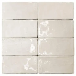 Catalina Vanilla 3 in. x 6 in. Polished Ceramic Subway Wall Tile (5.38 sq. ft./case) by Ivy Hill Tile -The Elite Tile Sales Store vanilla ivy hill tile ceramic tile ext3rd101720 40 1000