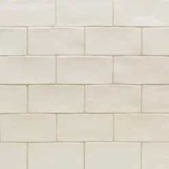 Catalina Vanilla 3 in. x 6 in. Polished Ceramic Subway Wall Tile (5.38 sq. ft./case) by Ivy Hill Tile
