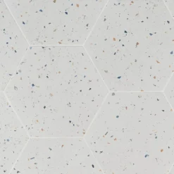 Malati White Confetti 12.5 in. x 14.5 in. Matte Porcelain Hexagon Floor and Wall Tile (10.51 sq. ft./Case) by Ivy Hill Tile 13 Malati White Confetti 12.5 in. x 14.5 in. Matte Porcelain Hexagon Floor and Wall Tile (10.51 sq. ft./Case) by Ivy Hill Tile -The Elite Tile Sales Store white confetti ivy hill tile porcelain tile ext3rd105939 c3 1000