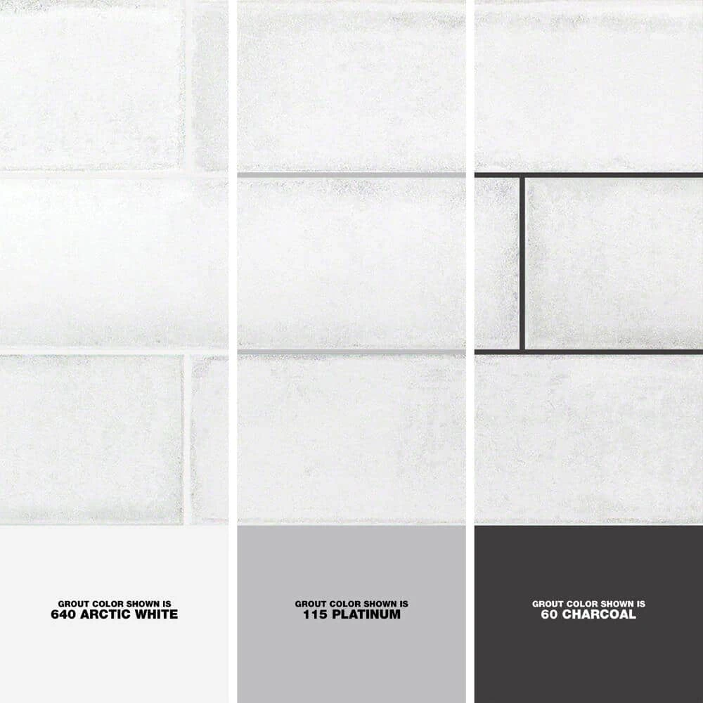 Moze White 3 in. x 12 in. 9 mm Ceramic Wall Tile (22-Piece) (5.38 sq. ft./ Box) by Ivy Hill Tile 5 Moze White 3 in. x 12 in. 9 mm Ceramic Wall Tile (22-Piece) (5.38 sq. ft./ Box) by Ivy Hill Tile - Image 3