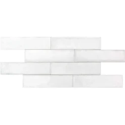 Moze White 3 in. x 12 in. 9 mm Ceramic Wall Tile (22-Piece) (5.38 sq. ft./ Box) by Ivy Hill Tile 19 Moze White 3 in. x 12 in. 9 mm Ceramic Wall Tile (22-Piece) (5.38 sq. ft./ Box) by Ivy Hill Tile -The Elite Tile Sales Store white ivy hill tile ceramic tile ext3rd100051 76 1000