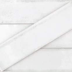 Moze White 3 in. x 12 in. 9 mm Ceramic Wall Tile (22-Piece) (5.38 sq. ft./ Box) by Ivy Hill Tile 18 Moze White 3 in. x 12 in. 9 mm Ceramic Wall Tile (22-Piece) (5.38 sq. ft./ Box) by Ivy Hill Tile -The Elite Tile Sales Store white ivy hill tile ceramic tile ext3rd100051 fa 1000