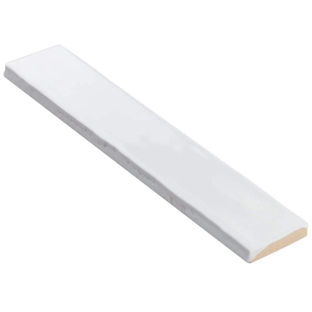 Newport White 2 in. x 10 in. x 11mm Polished Ceramic Subway Wall Tile (40 pieces / 5.38 sq. ft. / box) by Ivy Hill Tile 8 Newport White 2 in. x 10 in. x 11mm Polished Ceramic Subway Wall Tile (40 pieces / 5.38 sq. ft. / box) by Ivy Hill Tile - Image 6