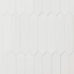 Axis 2.6 in. x 13 in. White Polished Picket Ceramic Wall Tile (12.26 sq. ft. / case) by Ivy Hill Tile 12 Axis 2.6 in. x 13 in. White Polished Picket Ceramic Wall Tile (12.26 sq. ft. / case) by Ivy Hill Tile -The Elite Tile Sales Store white ivy hill tile ceramic tile ext3rd100616 c3 1000