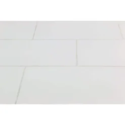 Essential White 8 in. x 16 in. Polished Ceramic Wall Tile (25 pieces / 21.52 sq. ft. / box) by Ivy Hill Tile -The Elite Tile Sales Store white ivy hill tile ceramic tile ext3rd101115 1f 1000