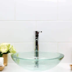 Essential White 8 in. x 16 in. Polished Ceramic Wall Tile (25 pieces / 21.52 sq. ft. / box) by Ivy Hill Tile -The Elite Tile Sales Store white ivy hill tile ceramic tile ext3rd101115 40 1000