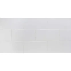 Essential White 8 in. x 16 in. Polished Ceramic Wall Tile (25 pieces / 21.52 sq. ft. / box) by Ivy Hill Tile -The Elite Tile Sales Store white ivy hill tile ceramic tile ext3rd101115 4f 1000