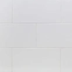 Essential White 8 in. x 16 in. Polished Ceramic Wall Tile (25 pieces / 21.52 sq. ft. / box) by Ivy Hill Tile