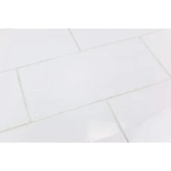 Essential White 8 in. x 16 in. Polished Ceramic Wall Tile (25 pieces / 21.52 sq. ft. / box) by Ivy Hill Tile -The Elite Tile Sales Store white ivy hill tile ceramic tile ext3rd101115 c3 1000