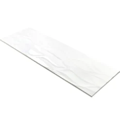 Ripple White Wavy 12 in. x 36 in. Polished Ceramic Wall Tile (4 Pieces 11.62 sq. ft. / Case) by Ivy Hill Tile 12 Ripple White Wavy 12 in. x 36 in. Polished Ceramic Wall Tile (4 Pieces 11.62 sq. ft. / Case) by Ivy Hill Tile -The Elite Tile Sales Store white ivy hill tile ceramic tile ext3rd101221 40 1000