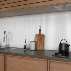 Linear White 11.41 in. x 35.37 in. Matte Ceramic Wall Tile (11.51 sq. ft./Case) by Ivy Hill Tile -The Elite Tile Sales Store white ivy hill tile ceramic tile ext3rd108222 31 1000