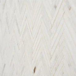 Arctic White 11 in. x 11.61 in. Herringbone Polished Marble Mosaic Tile (0.89 sq. ft./Sheet) by Ivy Hill Tile -The Elite Tile Sales Store white ivy hill tile marble tile ext3rd105898 fa 1000