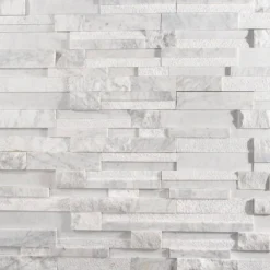 Cliffstone White Ledger Panel 8 in. x 24 in. 10mm Matte Marble Mosaic Tile (1.29 sq. ft.) by Ivy Hill Tile -The Elite Tile Sales Store white ivy hill tile mosaic tile ext3rd100620 77 1000
