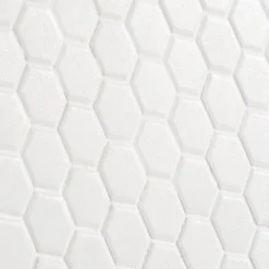 Slim White 10.23 in. x 11.81 in. Matte Porcelain Floor and Wall Mosaic Tile (0.83 sq. ft./Each) by Ivy Hill Tile -The Elite Tile Sales Store white ivy hill tile mosaic tile ext3rd104627 1f 1000