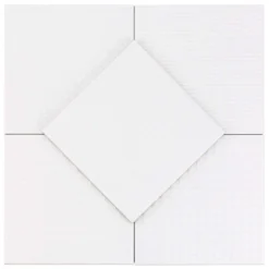 Oakland Decor White 6 in. x 6 in. Matte Porcelain Floor and Wall Tile (44 pieces 10.76 sq. ft. / box) by Ivy Hill Tile -The Elite Tile Sales Store white ivy hill tile porcelain tile ext3rd100874 66 1000