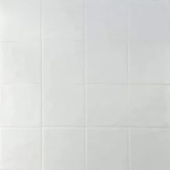 Oakland White 6 in. x 6 in. Matte Porcelain Floor and Wall Tile (44 pieces 10.76 sq. ft. / box) by Ivy Hill Tile