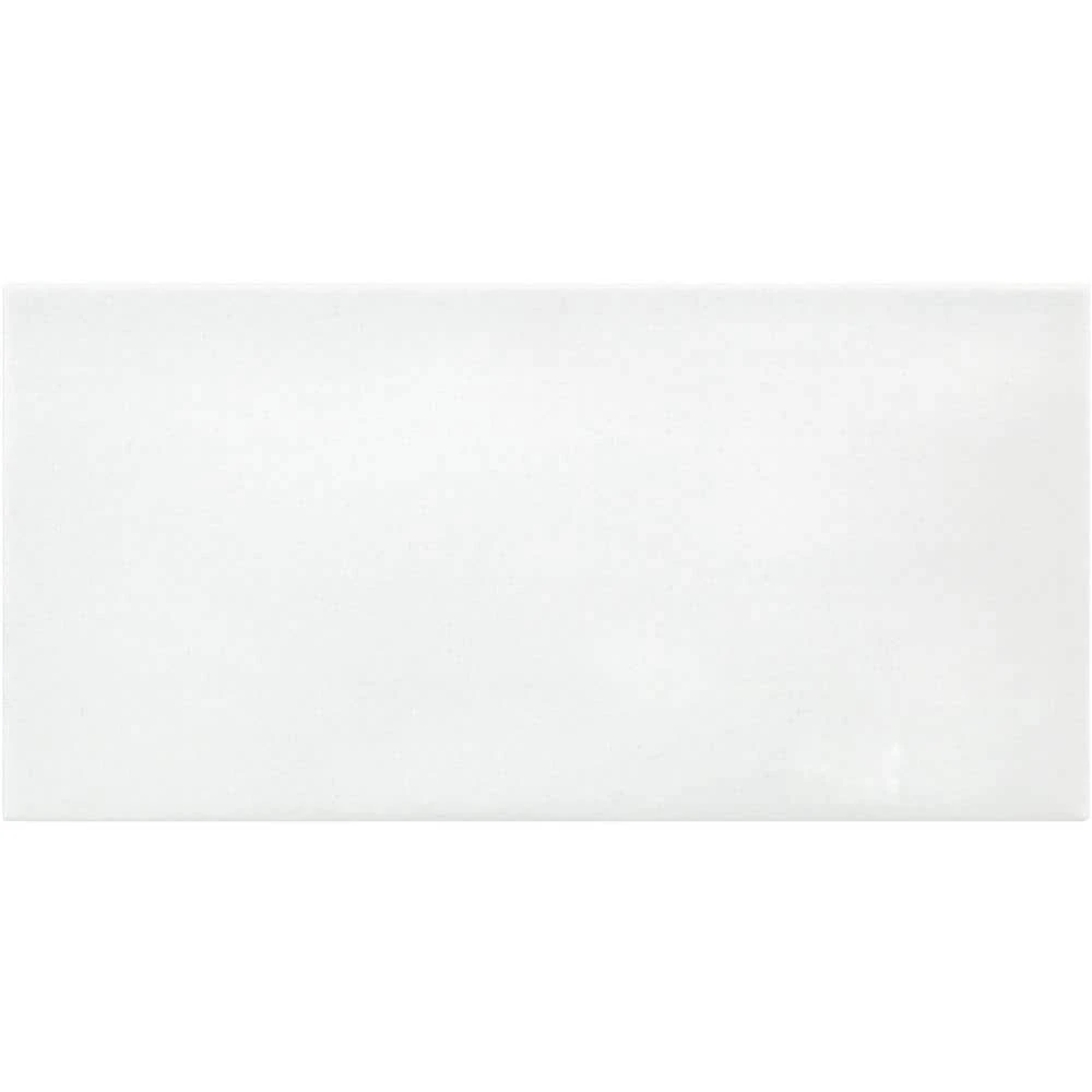 Lucid Nanoglass White 6 in. x 12 in. Polished Porcelain Floor and Wall Tile (4.84 Sq. Ft. / Case) by Ivy Hill Tile 6 Lucid Nanoglass White 6 in. x 12 in. Polished Porcelain Floor and Wall Tile (4.84 Sq. Ft. / Case) by Ivy Hill Tile - Image 4