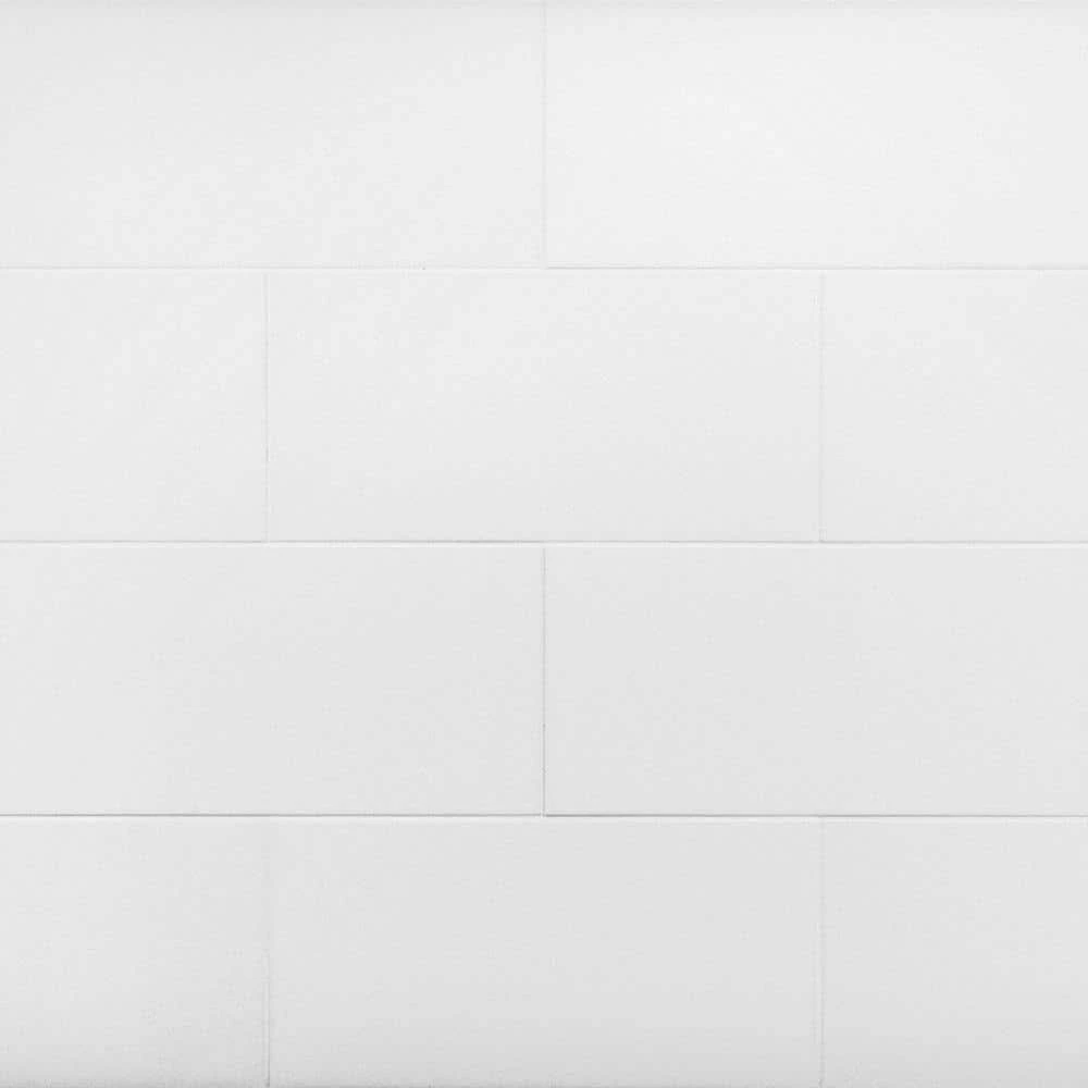 Lucid Nanoglass White 6 in. x 12 in. Polished Porcelain Floor and Wall Tile (4.84 Sq. Ft. / Case) by Ivy Hill Tile 3 Lucid Nanoglass White 6 in. x 12 in. Polished Porcelain Floor and Wall Tile (4.84 Sq. Ft. / Case) by Ivy Hill Tile