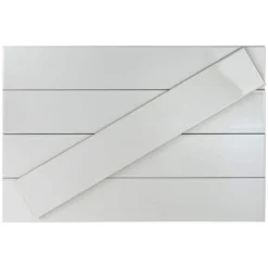 Zekke White 4 in. x 24 in. x 10 mm Polished Porcelain Subway Wall Tile (15-Pieces/9.68 sq. ft./Box) by Ivy Hill Tile 9 Zekke White 4 in. x 24 in. x 10 mm Polished Porcelain Subway Wall Tile (15-Pieces/9.68 sq. ft./Box) by Ivy Hill Tile -The Elite Tile Sales Store white ivy hill tile porcelain tile ext3rd100966 a0 1000