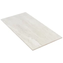 Essential Travertine White 11.71 in. x 23.50 in. Porcelain Floor and Wall Tile (11.62 sq. ft./Case) by Ivy Hill Tile -The Elite Tile Sales Store white ivy hill tile porcelain tile ext3rd105688 4f 1000