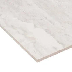 Essential Travertine White 11.71 in. x 23.50 in. Porcelain Floor and Wall Tile (11.62 sq. ft./Case) by Ivy Hill Tile -The Elite Tile Sales Store white ivy hill tile porcelain tile ext3rd105688 76 1000