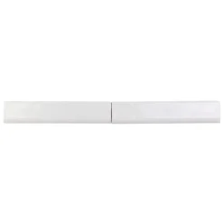 Newport White 1.97 in. x 9.84 in. Polished Ceramic Wall Bullnose Tile by Ivy Hill Tile -The Elite Tile Sales Store white ivy hill tile tile trim ext3rd100421 1f 1000