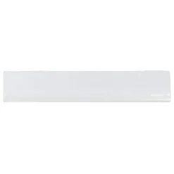 Newport White 1.97 in. x 9.84 in. Polished Ceramic Wall Bullnose Tile by Ivy Hill Tile -The Elite Tile Sales Store white ivy hill tile tile trim ext3rd100421 4f 1000
