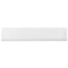 Newport White 1.97 in. x 9.84 in. Polished Ceramic Wall Bullnose Tile by Ivy Hill Tile