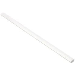 Barnet White 0.6 in. x 12 in. Matte Ceramic Pencil Tile by Ivy Hill Tile