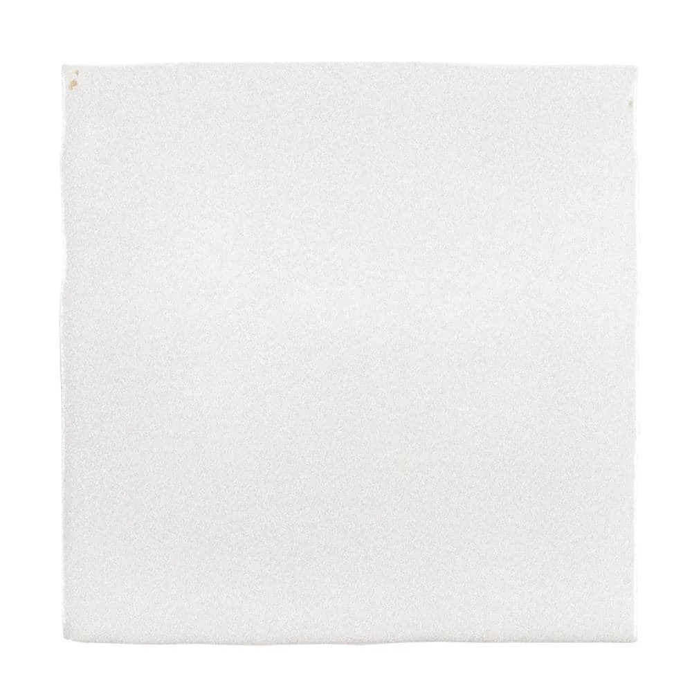 Maisie Lane Zellige White 4 in. x 4 in. Matte Ceramic Wall Tile (5.4 sq. ft./Case) by Jeffrey Court 3 Maisie Lane Zellige White 4 in. x 4 in. Matte Ceramic Wall Tile (5.4 sq. ft./Case) by Jeffrey Court