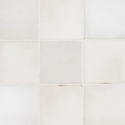 Maisie Lane Zellige White 4 in. x 4 in. Matte Ceramic Wall Tile (5.4 sq. ft./Case) by Jeffrey Court 11 Maisie Lane Zellige White 4 in. x 4 in. Matte Ceramic Wall Tile (5.4 sq. ft./Case) by Jeffrey Court -The Elite Tile Sales Store white jeffrey court ceramic tile 95665 a0 1000