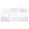 Blanco Rustico White 3 in. x 6 in. Glossy Ceramic Wall Tile (5.38 sq. ft./Case) by Jeffrey Court -The Elite Tile Sales Store white jeffrey court ceramic tile 95806 64 1000