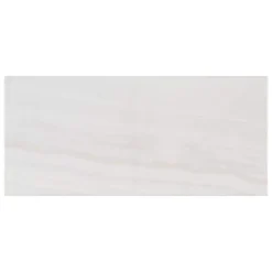 Glossy Rapids White 10 in. x 20 in. Subway Gloss Ceramic Wall Tile (14.80 sq. ft./Case) by Jeffrey Court