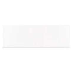 Fresh White 4 in. x 12 in. Glossy Ceramic Wall Tile (10.33 sq. ft./case) by Jeffrey Court