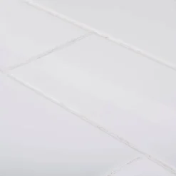 Fresh White 4 in. x 12 in. Glossy Ceramic Wall Tile (10.33 sq. ft./case) by Jeffrey Court -The Elite Tile Sales Store white jeffrey court ceramic tile 96014 c3 1000