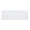Allegro White 6 in. x 18 in. Glossy Ceramic Wall Tile (12.75 sq. ft. / case) by Jeffrey Court