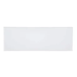 Allegro White 6 in. x 18 in. Glossy Ceramic Wall Tile (12.75 sq. ft. / case) by Jeffrey Court
