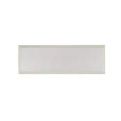 Luster White 4 in. x 12 in. Glossy Glass Wall Tile (10 sq. ft./Case) by Jeffrey Court